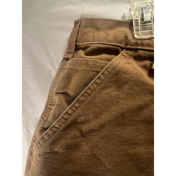 Carhartt Mens Pants |Size 44x30|Brown|Distressed Workwear|Loose Original Fit - Picture 5 of 11